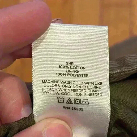 Men's Brown Button-Down Jacket Size S Casual Fall Mid-Length - Picture 5 of 7